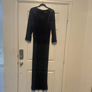 Lane Bryant Black Long Sleeve Dress